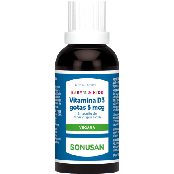 Bonusan Vitamin D3 Tropfen 5 Mcg Kinder 30 ml