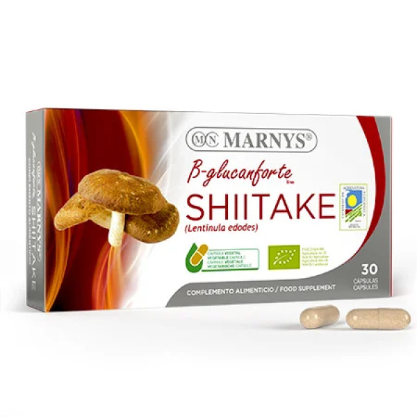 Marnys Shiitake Bio Line B-glucanforte 30 Caps