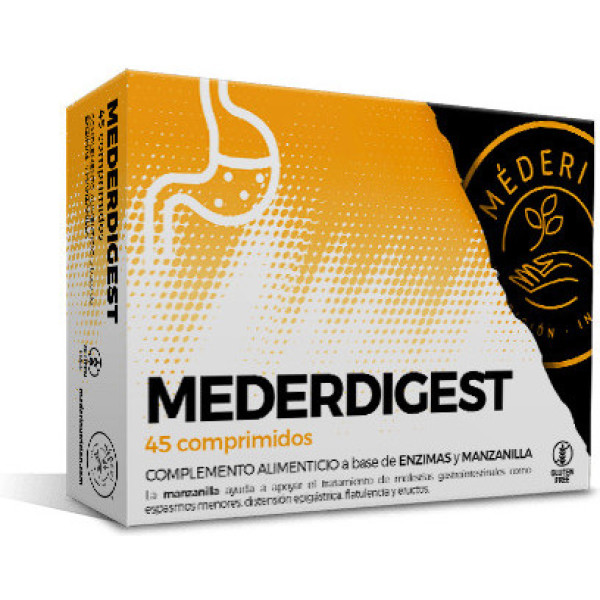 Méderi Nutrizione Integrativa Mederi Nutrizione Integrativa Mederdigest Con Enzimi E Camomilla 45 Comp