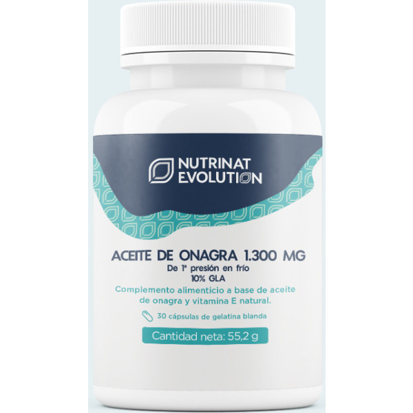 Nutrinat Evolution Huile d'Onagre 1300 Mg 30 Caps