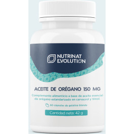 Nutrinat Evolution Aceite De Orégano 150 Mg 60 Caps