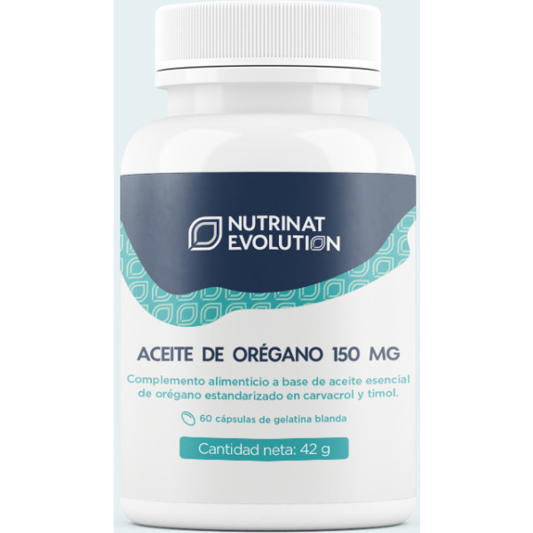 Nutrinat Evolution Aceite De Orégano 150 Mg 60 Caps