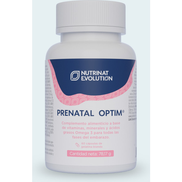 Nutrinat Evolution Pré-Natal Optim 60 Cápsulas