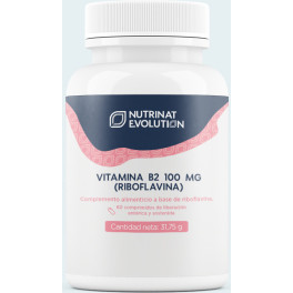 Nutrinat Evolution Vitamina B2 100mg (riboflavina) 60 Comp