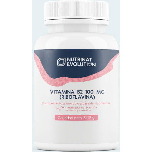 Nutrinat Evolution Vitamine B2 100 mg (riboflavine) 60 Comp