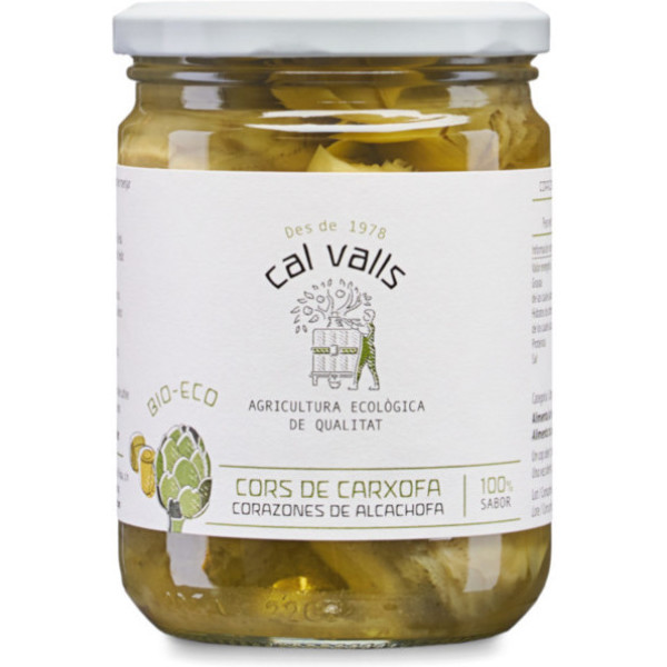 Cal Valls Corações de Alcachofra 250 Gr Eco