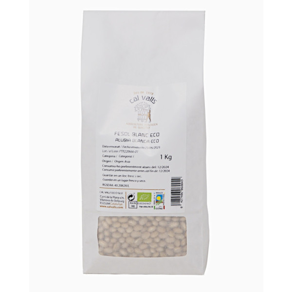 Cal Valls Fagiolo Bianco Importazione 1 Kg Eco