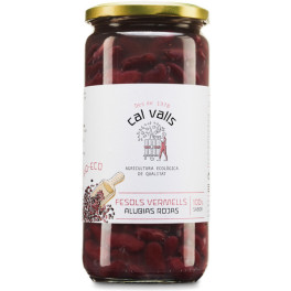 Cal Valls Alubias Rojas Cocidas 700 Gr Eco