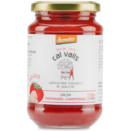 Cal Valls Salsa De Tomate Con Champiñones 350 Gr Eco