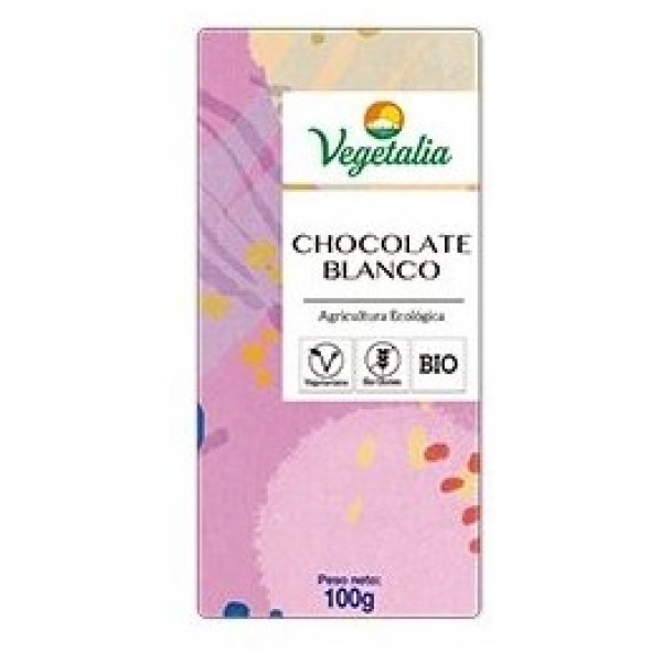 Vegetalia Chocolat Blanc 100 Gr Bio Ccpae