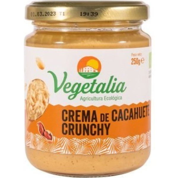 Vegetalia Crema De Cacahuete 250 Gr Bio