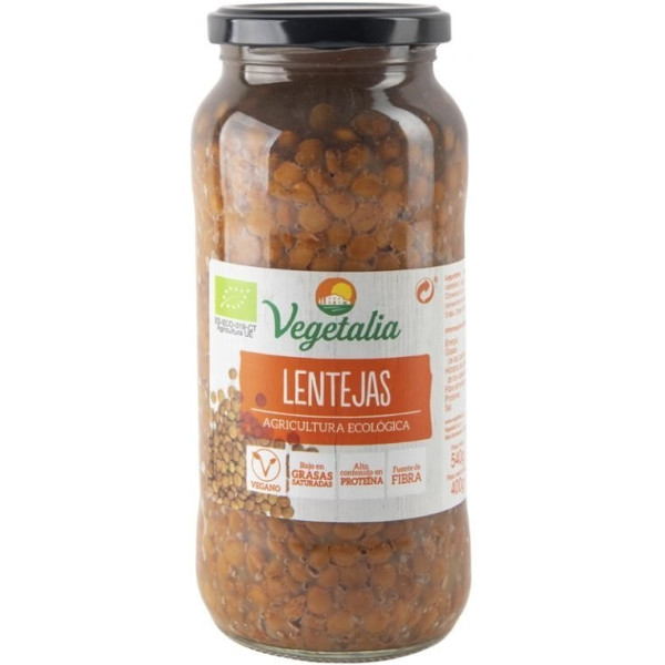 Legumes Lentilha Cozida 540 Gr Bio