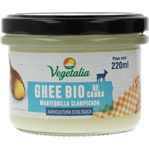 Vegetalia Geklaarde Geiten-Ghee Boter 220 Gr Bio