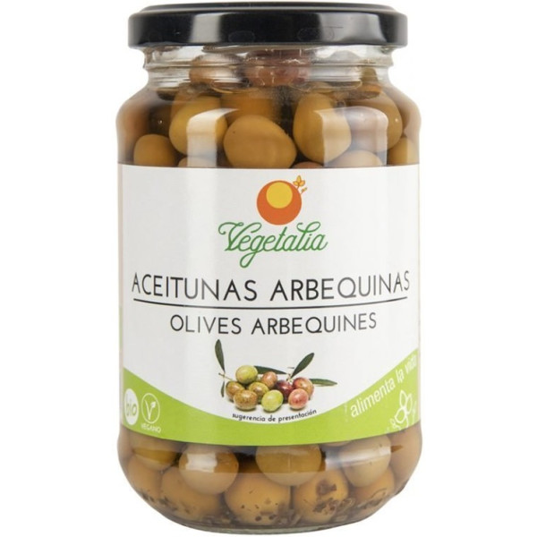 Olives Vegetalia Arbequina 390 Gr Bio