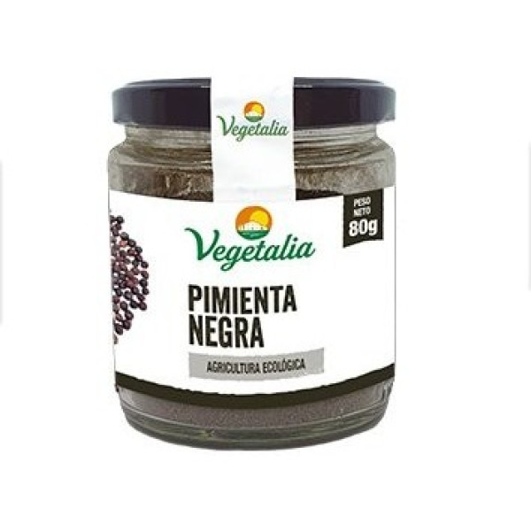 Vegetalia Pimienta Negra Polvo 80 Gr Bio