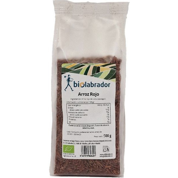 Biolabrador Arroz Rojo 500 Gr