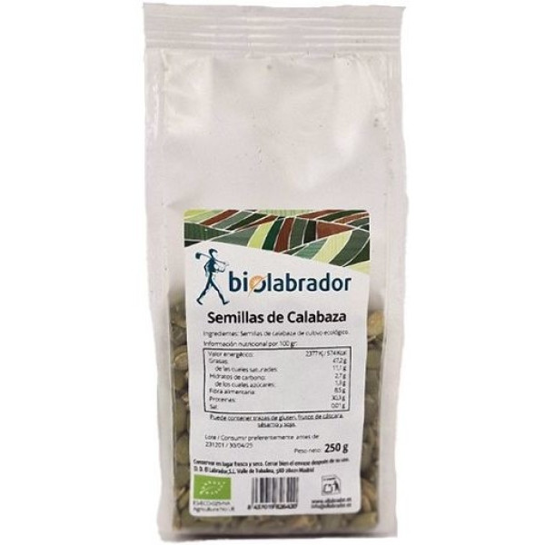 Sementes de Abóbora Biolabrador 250 Gr