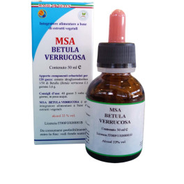 Herboplanet Msa Betula Verrucosa Yemas 50 Ml