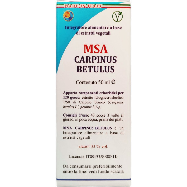 Herboplanet Msa Carpinus Betulus Bourgeons 50 Ml