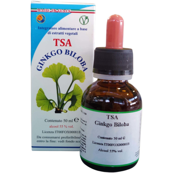 Herboplanet Tsa Ginkgo Biloba Bladeren 50 Ml.