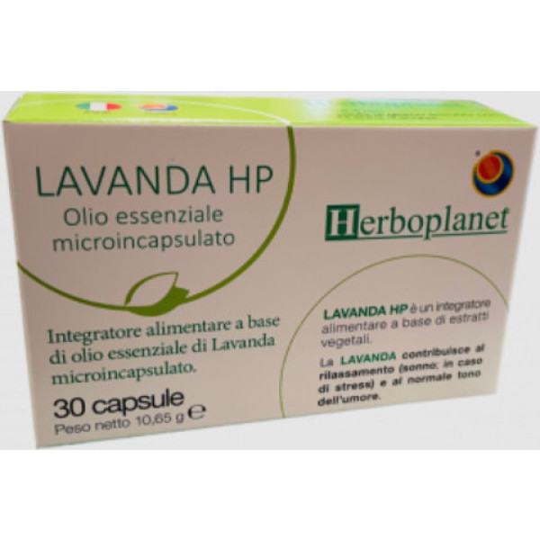 Herboplanet Olio Essenziale di Lavanda Hp 30 Caps