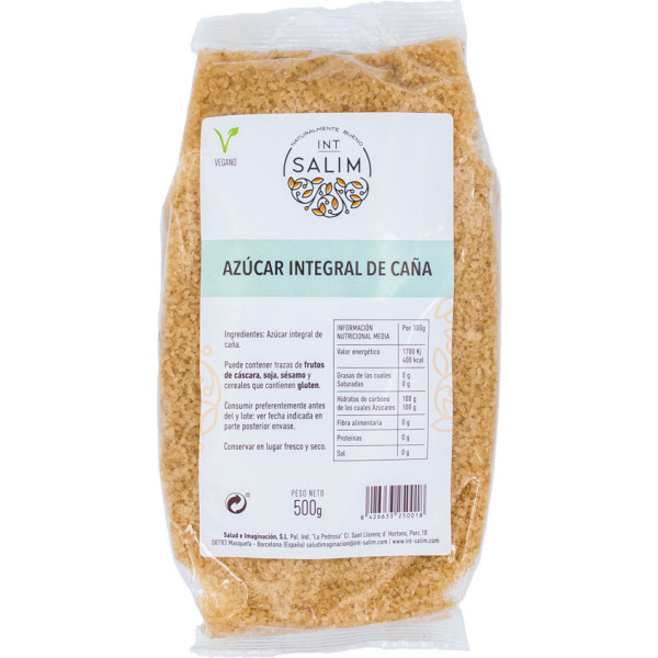 Int Salim Zucchero Di Canna Integrale 500 G