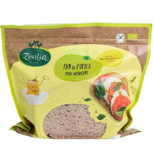 Zealia Pain de Village au Sarrasin 330 Gr Bio