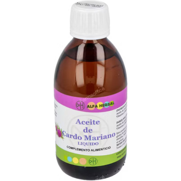 Olio Di Cardo Mariano Alfa Herbal 250 Ml