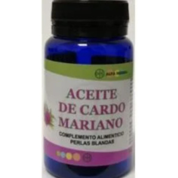 Alfa Herbal Aceite De Cardo Mariano 60 Perlas