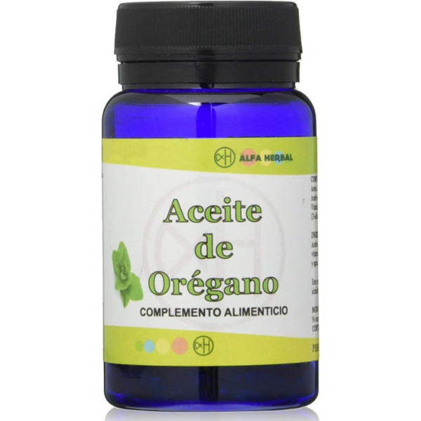 Alfa Herbal Aceite De Oregano 60 Perlas