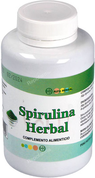 Alfa Herbal Espirulina Herbal 90 Caps-image