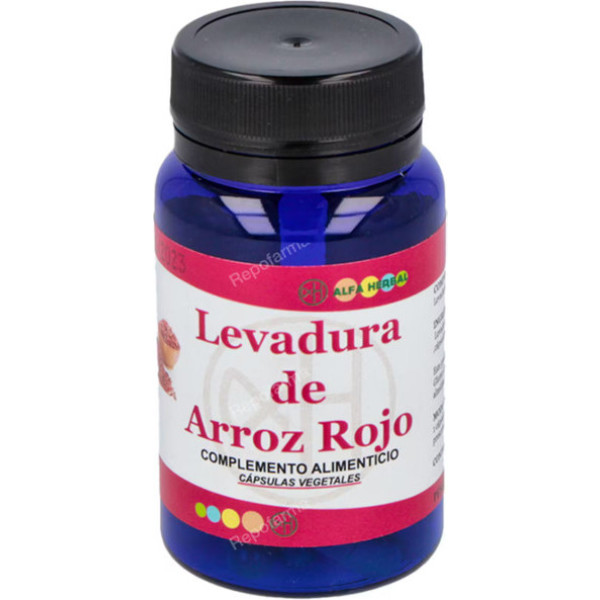 Alfa Herbal Levedura de Arroz Vermelho 30 Cápsulas