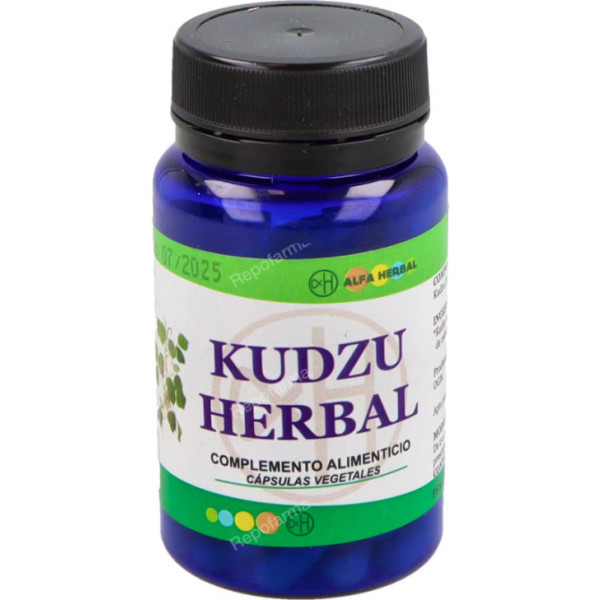 Alfa Herbal Kudzu Extrait sec à base de plantes 60 capsules végétaliennes