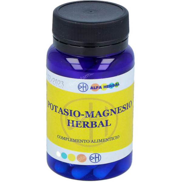 Alfa Herbal Potasio - Magnesio 60 Caps