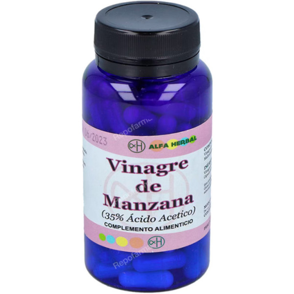 Alfa Herbal Vinagre de Maçã 100 Cápsulas