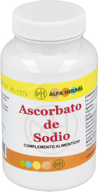 Alfa Herbal Ascorbato Sodico Polvo 250 Gr-image