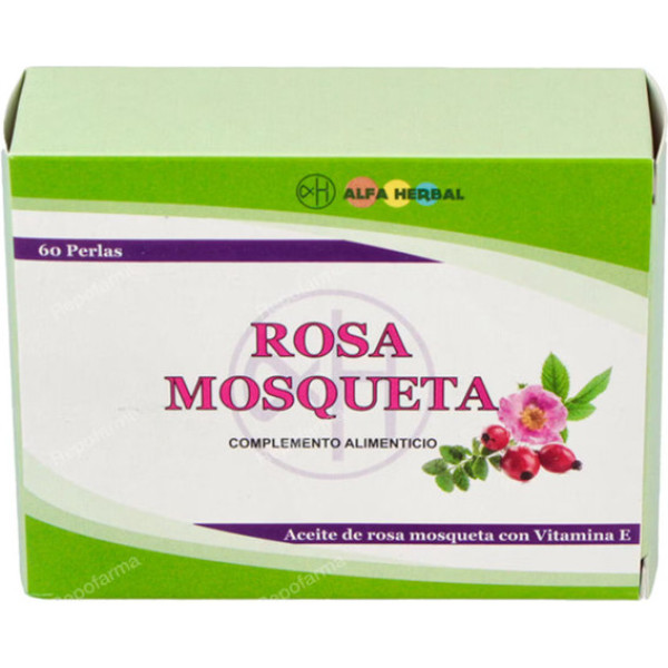 Alfa Herbal Rose Musquée 60 Perles