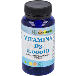 Alfa Herbal Vitamina D3 2000ui 100 Perlas