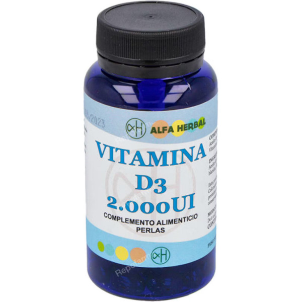 Alfa Herbal Vitamina D3 2000ui 100 Perlas