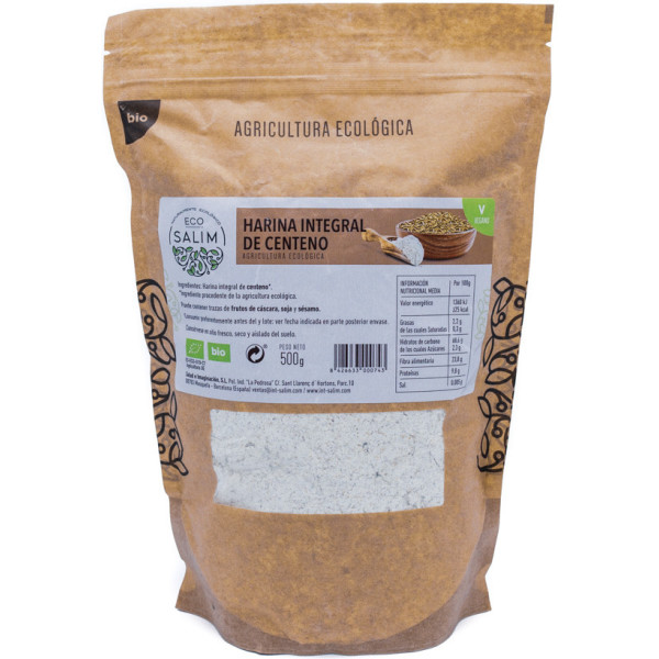 Eco Salim Farina Di Segale Integrale 500 Gr Eco