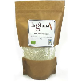 La Grana Arroz Redondo Blanco 1 Kg Eco