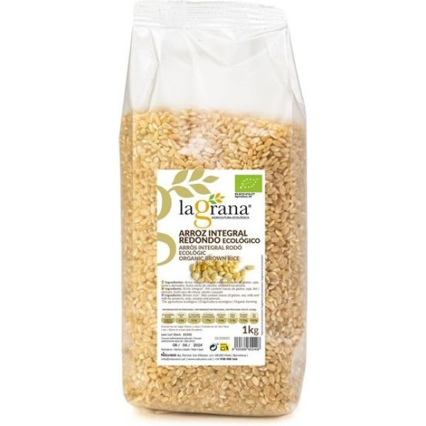 Riz rond à grains entiers La Grana 1 Kg Eco