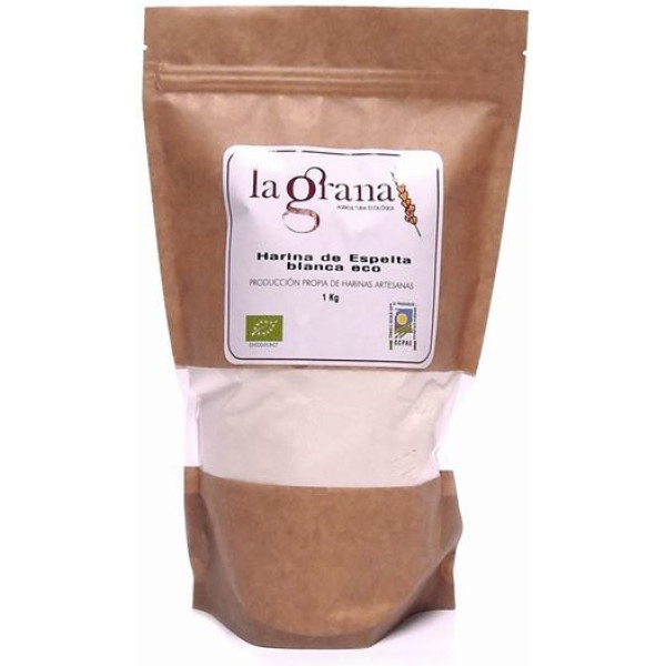 La Grana Farine D'Épeautre Blanc 1 Kg Eco