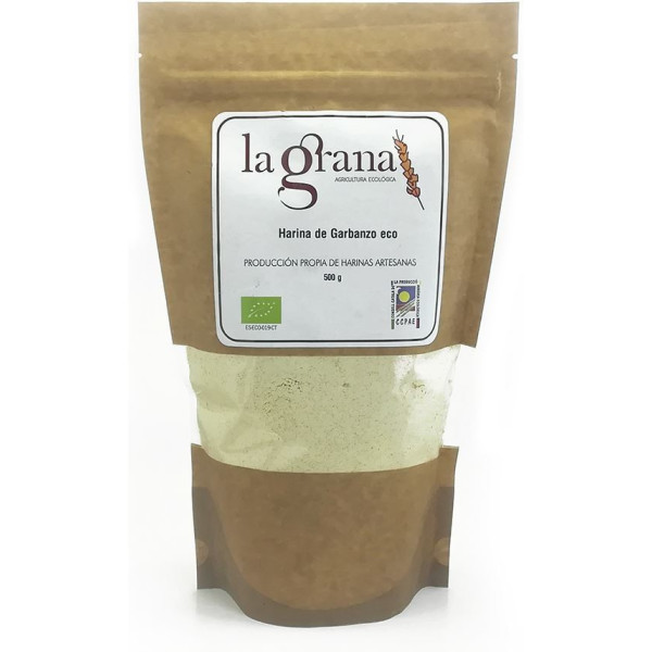 Farinha de Grão de Bico La Grana 500 Gr Eco