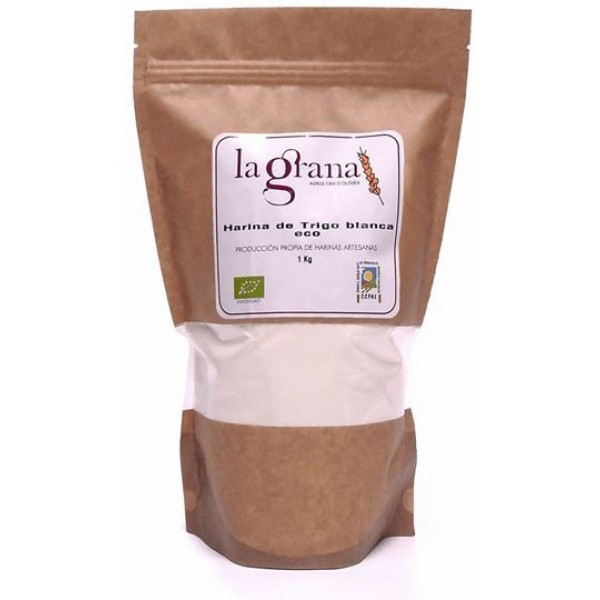 La Grana Witte Tarwebloem 1 Kg Eco