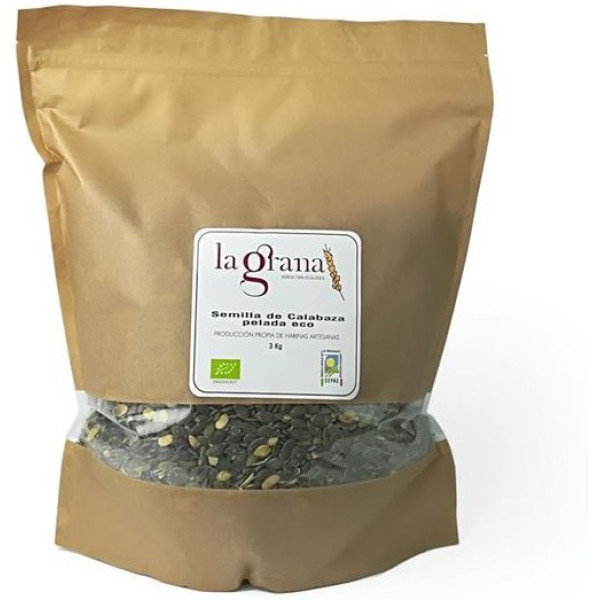 La Grana Gepelde Pompoenpitten 3 Kg Eco