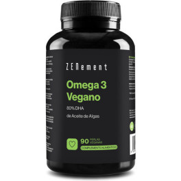 Zenement Omega 3 Vegano 80% Dha De Aceite De Algas 90 Vcaps