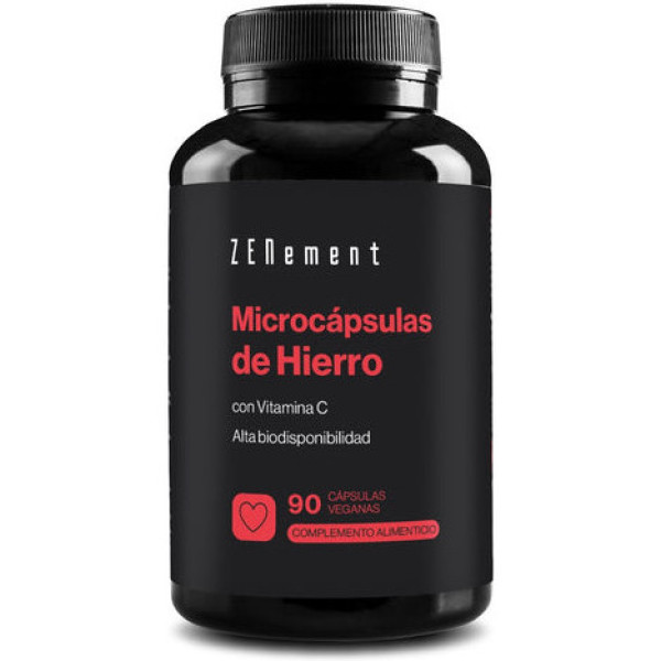 Zenement Microcápsulas de Ferro com Vit C 90 Caps