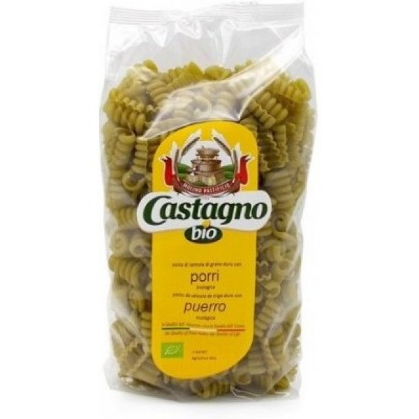 Castagno Bruchetti de Blé Dur aux Poireaux 500 Gr Eco