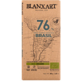 Blanxart Chocolat Noir 76% Brésil 100 Gr Eco